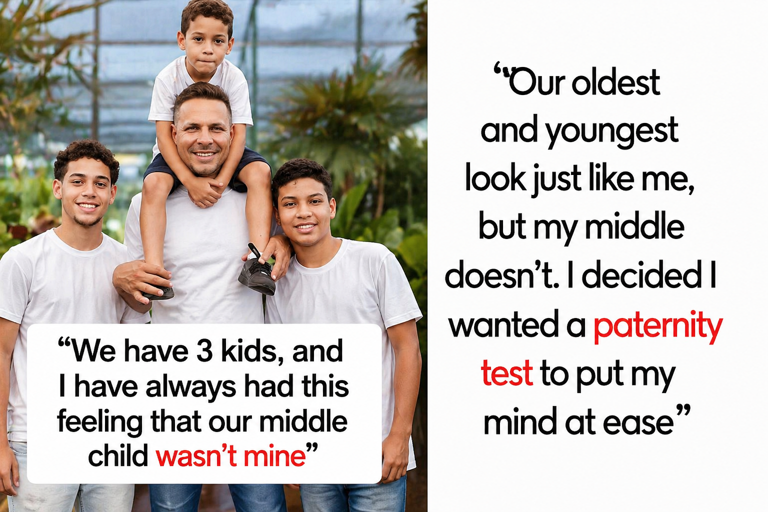 “Divorcing Against My Will”: Wife Refuses To Forgive Husband Who Asked For A Paternity Test