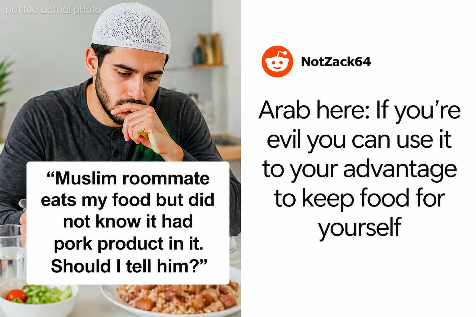 “My Roommate Ate My Food… But There’s Something He Doesn’t Know. Should I Tell Him?”