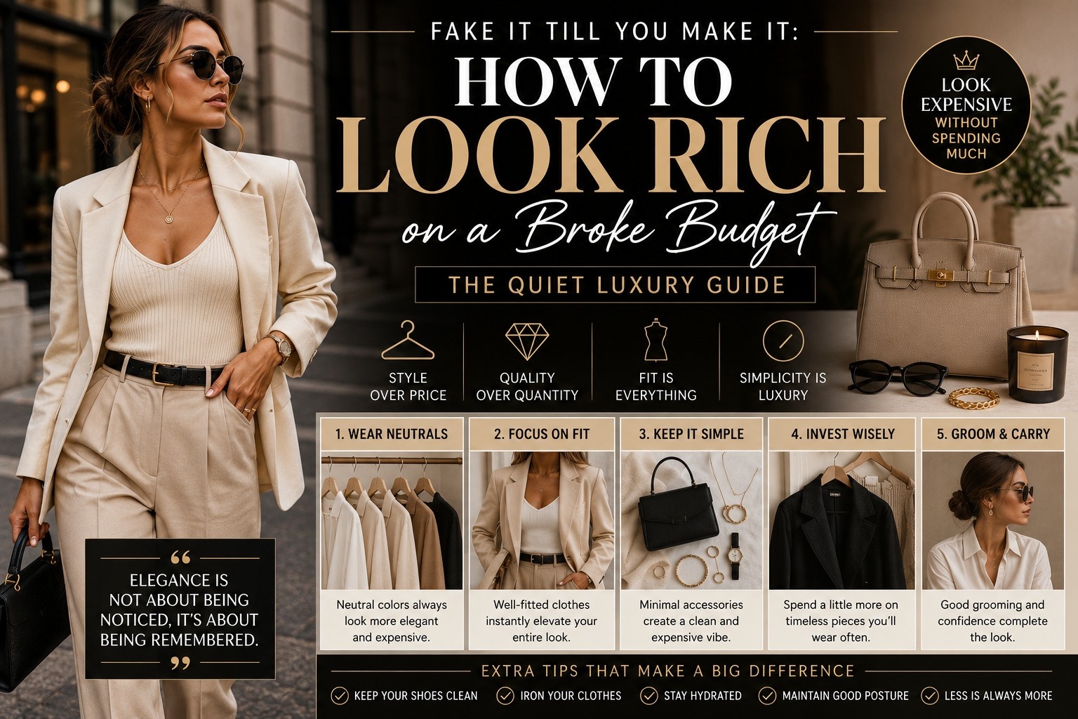 Fake It Till You Make It: How to Look Rich on a Broke Budget