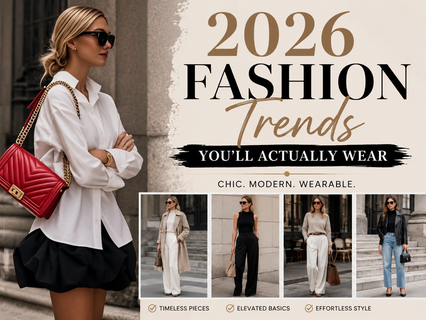 2026 Fashion Trends You’ll Actually Wear