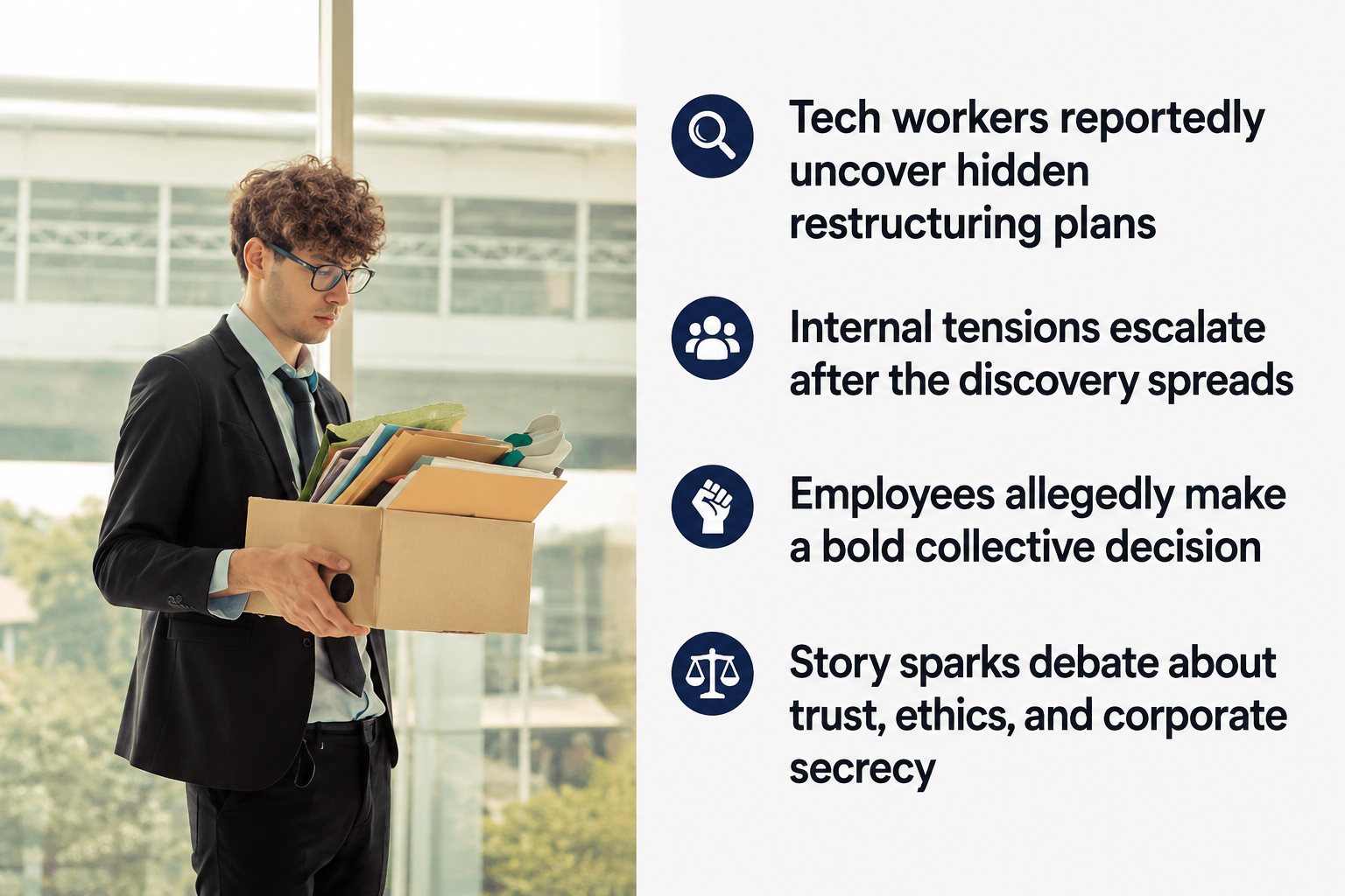 Leaked Company Plan Backfires After Tech Team Makes One Shocking Move
