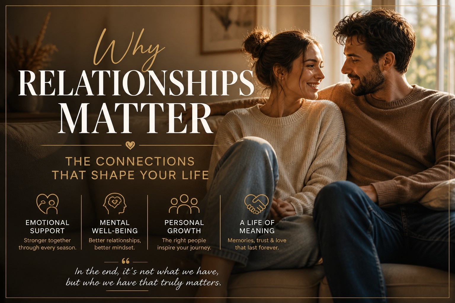 Why Relationships Matter (More Than You Think)